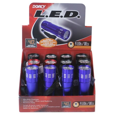 DORCY Assorted LED Flashlight AAA Battery 41-6245